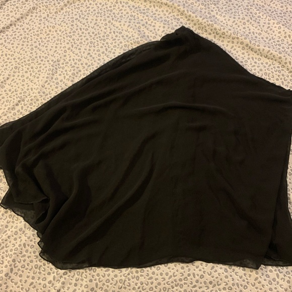 ASOS one shoulder chiffon top - Picture 3 of 3